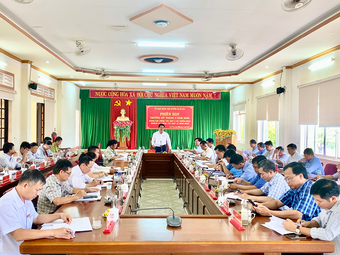 UBND huyện Ea H’leo sơ kết đánh giá công tác quỹ I năm 2023